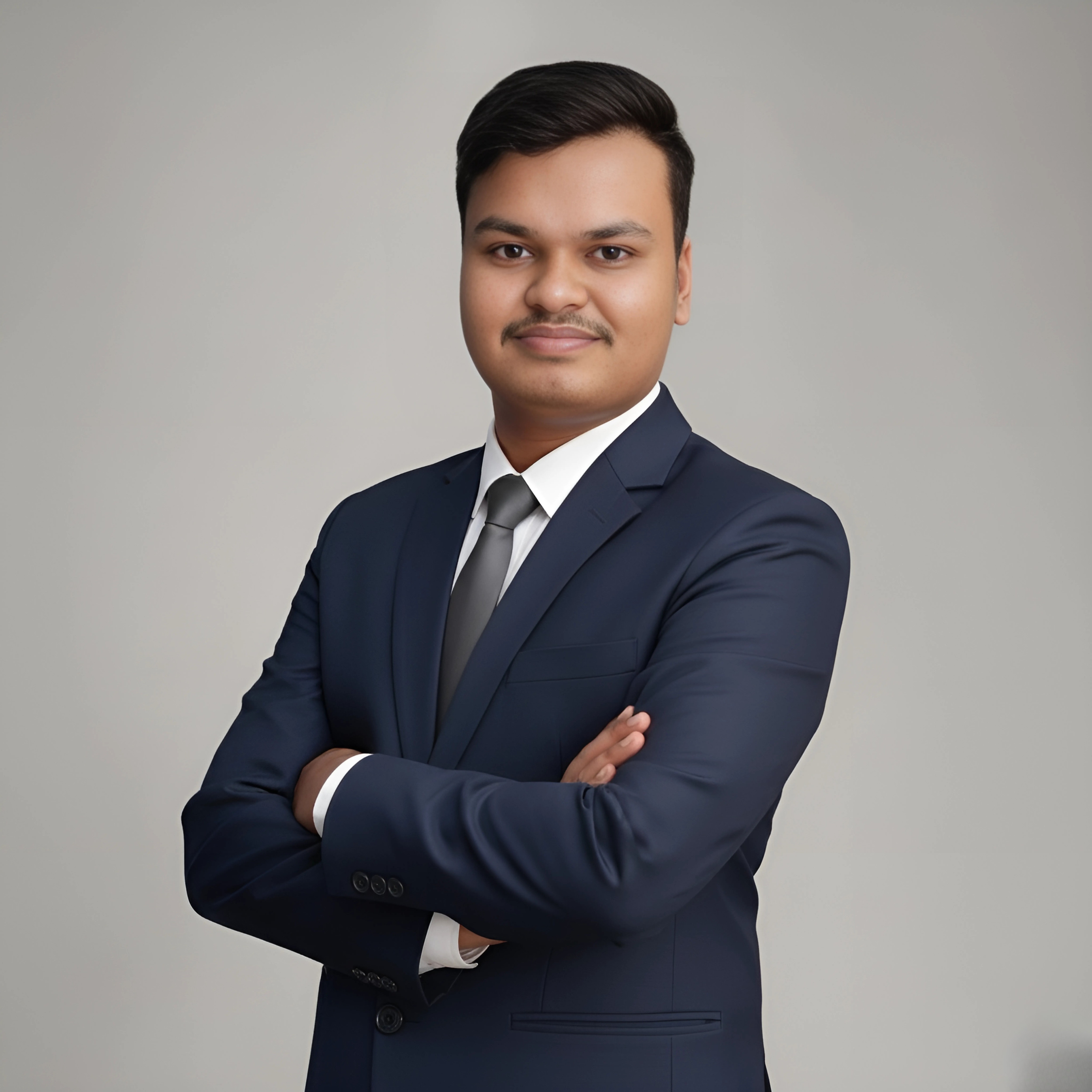 A professional portrait of Shubham Badgujar